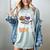 Halloween Teacher Women Cute Reading Ghost Read More Books Women's Comfort Colors T-Shirt Bay