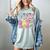 Happy 100th Day Of School 100 Days Brighter Teachers Kids Women's Comfort Colors T-Shirt Bay