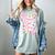 Happy Dot Day Bow Coquette For Teacher Girls Women's Comfort Colors T-Shirt Bay