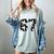 Haunted By 6 7 67 Six Seven Halloween Teacher Mom Women's Comfort Colors T-Shirt Bay