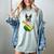 Hawaiian Boston Terrier Dog Pineapple Ukulele Summer For Men Women Girls Kids Women's Comfort Colors T-Shirt Bay