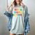 Hola Como Estas Spanish Teacher Fiesta Party Banners Women's Comfort Colors T-Shirt Bay