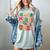 In My Holly Xmas Jolly Teacher Era Teacher Vibes Christmas Women's Comfort Colors T-Shirt Bay In My Holly Xmas Jolly Teacher Era Teacher Vibes Christmas Women's Comfort Colors T-Shirt Bay