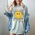 Kindergarten Squad Smile Face Teachers Kids Back To School Women's Comfort Colors T-Shirt Bay Kindergarten Squad Smile Face Teachers Kids Back To School Women's Comfort Colors T-Shirt Bay