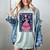 La Maestra Halloween Mexican Bingo Card Teacher Lottery Card Women's Comfort Colors T-Shirt Bay