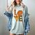 Leopard Pumpkin Love Teacher Life Thanksgiving Fall Women Women's Comfort Colors T-Shirt Bay