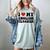 I Love My English Teacher Heart English Language Teachers For Men Women Kids Women's Comfort Colors T-Shirt Bay