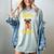 Lovely Harry Pugger Pug Women's Comfort Colors T-Shirt Bay
