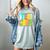 Neon Retro Teacher Cute Teacher Team New Teacher Back To Sch Women's Comfort Colors T-Shirt Bay