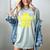 One Hundred Days Later 100th Day Of School Teacher Student Women's Comfort Colors T-Shirt Bay