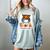 One Thankful Teacher's Aide Messy Bun Thanksgiving Fall Women's Comfort Colors T-Shirt Bay One Thankful Teacher's Aide Messy Bun Thanksgiving Fall Women's Comfort Colors T-Shirt Bay