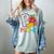 P Is For Pre-K Teacher Pencil Apple Back To School Women's Comfort Colors T-Shirt Bay
