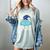Pajama Day School Spirit Week Fun Cloud Teacher Student Women's Comfort Colors T-Shirt Bay
