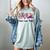 Peace Love Books Librarian Teacher Life Book Library Tie Dye Women's Comfort Colors T-Shirt Bay