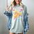 Pencil Leopard Coquette Bow Teacher Life Back To School Women's Comfort Colors T-Shirt Bay
