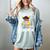 Pirate Math Teacher Skull Pirate Halloween Costume Women's Comfort Colors T-Shirt Bay