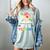 Pirate Teacher Halloween Skull Adult Women's Comfort Colors T-Shirt Bay