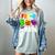 Pre K Boo Crew Halloween Costume Teachers Kids Women's Comfort Colors T-Shirt Bay