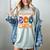 Preschool Boo Crew Preschool Halloween Teacher Kids Women's Comfort Colors T-Shirt Bay