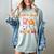 Retro Fall In Love With Learning Pumpkin Autumn Teacher Women's Comfort Colors T-Shirt Bay
