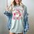 Santa's Favorite Teacher Groovy Christmas Teacher Boys Girls Women's Comfort Colors T-Shirt Bay