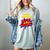School Counselor Teacher Superhero Superpower Comic Book Women's Comfort Colors T-Shirt Bay