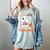 Science Teacher Cute Ghost Halloween Teacher Men Women Women's Comfort Colors T-Shirt Bay