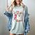 Silly Goose Teacher Club Animal Lover Groovy Teacher Women's Comfort Colors T-Shirt Bay