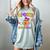 Spooky ESOL Teacher Halloween ESOL Teaching Coquette Women's Comfort Colors T-Shirt Bay