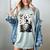 Spooky Halloween Moon Boston Terrier Boston Bull Bostie Women's Comfort Colors T-Shirt Bay