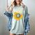 Sunflower Puzzle Pieces Autism Awareness For Mom Teacher For Women Women's Comfort Colors T-Shirt Bay