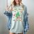 Teacher Christmas Shirts Pajama Matching Rockin' Around The Classroom -Adult Short Sleeve Small Modern Festive Christmas Teacher Xmas Vibes T-Shirt Women's Comfort Colors T-Shirt Bay