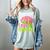 Teachers Love Brains Zombie Teacher Halloween Zombies Women's Comfort Colors T-Shirt Bay
