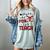 Teachers Oh What Fun It Is To Teach Cute Red Plaid Reindeer Women's Comfort Colors T-Shirt Bay