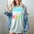 Third Grade Rocks Shirt Team 3rd Grade Teacher Women's Comfort Colors T-Shirt Bay