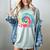 Tie Dye Prek Teacher Rainbow Preschool Back To School Girl Women's Comfort Colors T-Shirt Bay Tie Dye Prek Teacher Rainbow Preschool Back To School Girl Women's Comfort Colors T-Shirt Bay