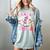 Trick Or Teach Halloween Teacher Floral Ghost Groovy Women's Comfort Colors T-Shirt Bay Trick Or Teach Halloween Teacher Floral Ghost Groovy Women's Comfort Colors T-Shirt Bay