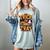 Trick Or Tray Halloween Cafeteria Teacher School Women's Comfort Colors T-Shirt Bay