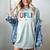UFLI Queen Science Of Reading Literacy Teacher Appreciation Women's Comfort Colors T-Shirt Bay