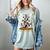 Ugly Sweater Christmas Tree Boston Terrier Dog Xmas Pajama Women's Comfort Colors T-Shirt Bay