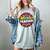 Wonder Teacher Super Woman Power Superhero Back To School Women's Comfort Colors T-Shirt Bay