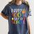 100 Days Of School Teacher And Student Women's Comfort Colors T-Shirt Denim 100 Days Of School Teacher And Student Women's Comfort Colors T-Shirt Denim