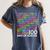 100th Day Of School Teacher Kids 100 Days Math Numbers Women's Comfort Colors T-Shirt Denim 100th Day Of School Teacher Kids 100 Days Math Numbers Women's Comfort Colors T-Shirt Denim