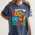 100th Day Of School Teachers Kids Happy 100 Days Women's Comfort Colors T-Shirt Denim 100th Day Of School Teachers Kids Happy 100 Days Women's Comfort Colors T-Shirt Denim