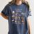 12 Day Of History Teacher Christmas Social Studies Student Women's Comfort Colors T-Shirt Denim
