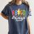 4th Grade Rocks ABCD Back To School Rock Teachers Women's Comfort Colors T-Shirt Denim