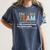 5TH Grade Team Teacher Like A Normal Team Fifth Grade Women's Comfort Colors T-Shirt Denim 5TH Grade Team Teacher Like A Normal Team Fifth Grade Women's Comfort Colors T-Shirt Denim