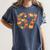 67 6 7 Fall Leaves For Teachers 67 Teacher Women's Comfort Colors T-Shirt Denim