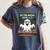 67 Teacher Halloween Ghost Six Seven Meme Do The Maths Women's Comfort Colors T-Shirt Denim