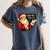 67 Teacher Santa Christmas Six Seven Meme Math Xmas Women's Comfort Colors T-Shirt Denim
